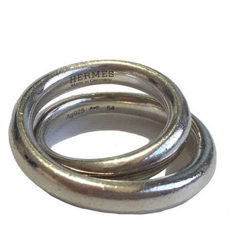 bagues hermes d occasion|bague hermes argent maillon.